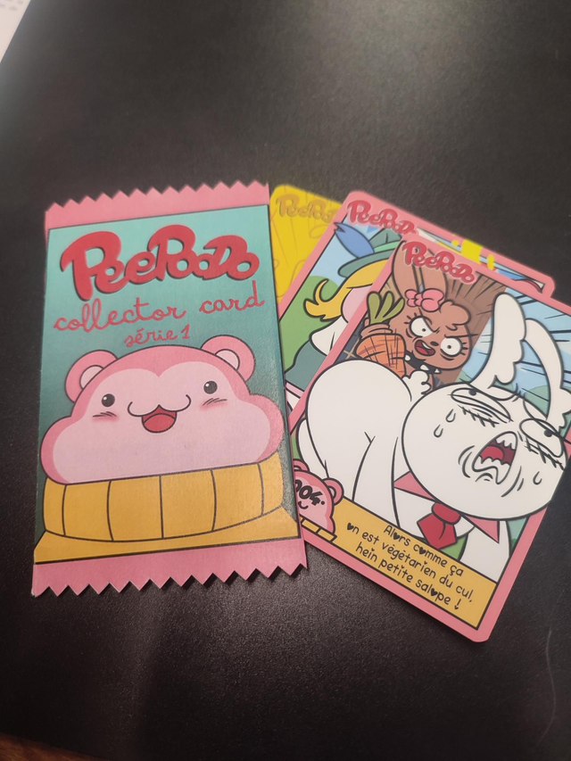 Booster peepoodo 5 cartes 