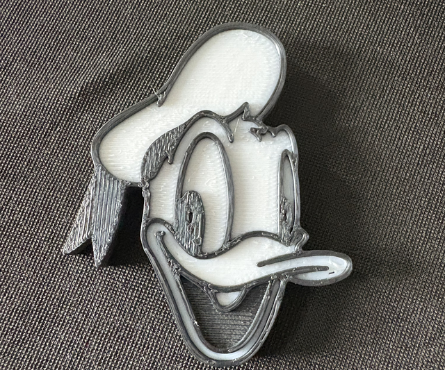 Boy duck magnet 