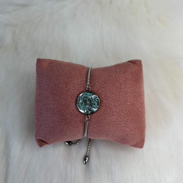 Bracelet Bloom bleu clair