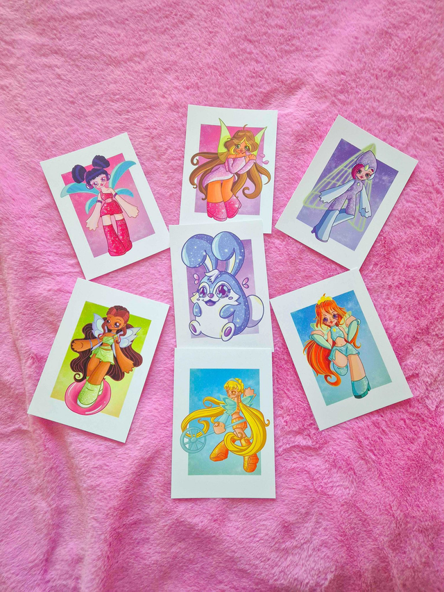Carte postales WINX