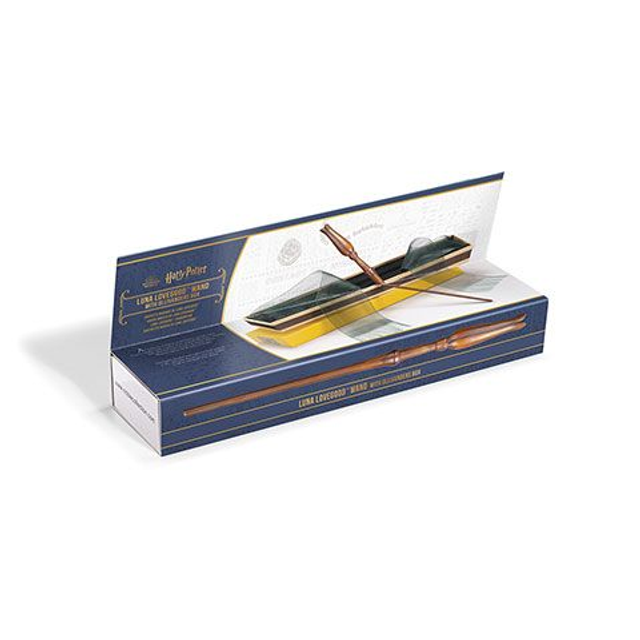 BAGUETTE MAGIQUE BOITE OLLIVANDE LUNA LOVEGOOD