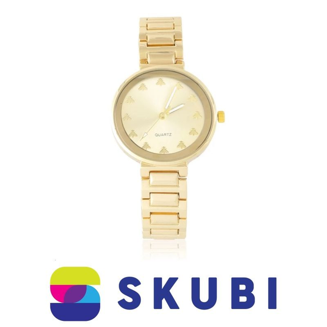 Dámské náramkové hodinky pozlacené - JG Z3167