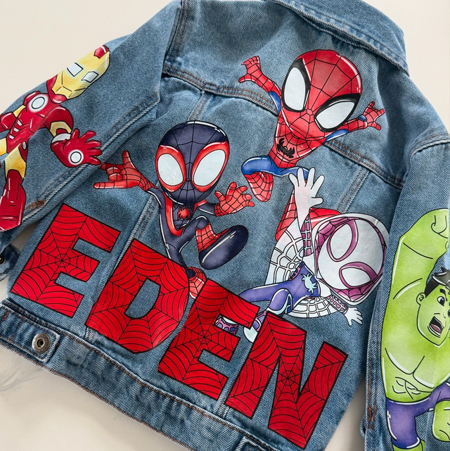 Spider inspired Denim 