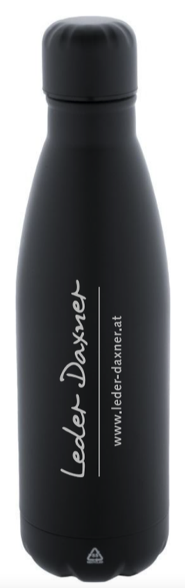 Edelstahl Trinkflasche - Leder Daxner