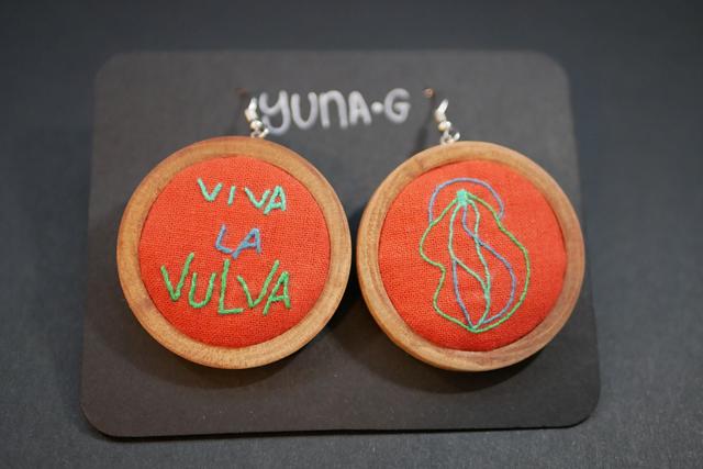 Boucles d'oreille Viva la Vulva