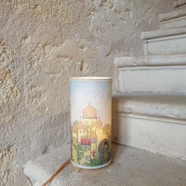 Les lumières du palais - abat-jour cylindre