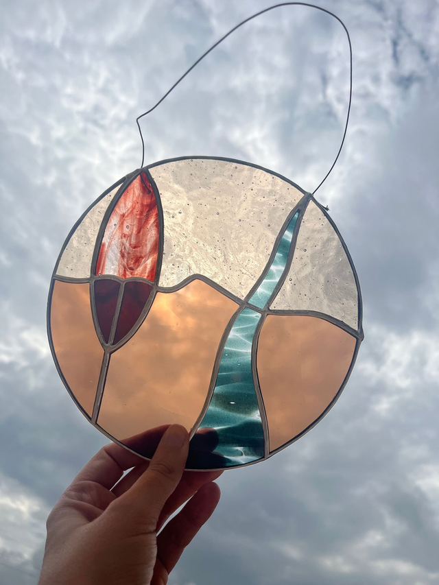 La Vallée des Larmes (brun et rose pâle)