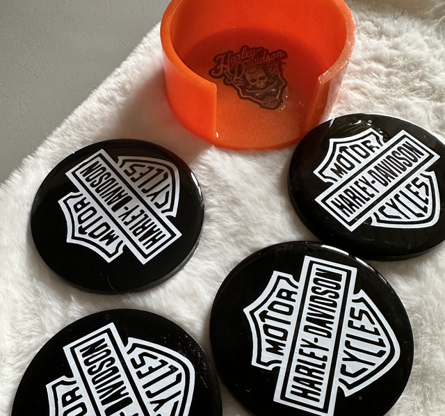 Dessous de verre harley