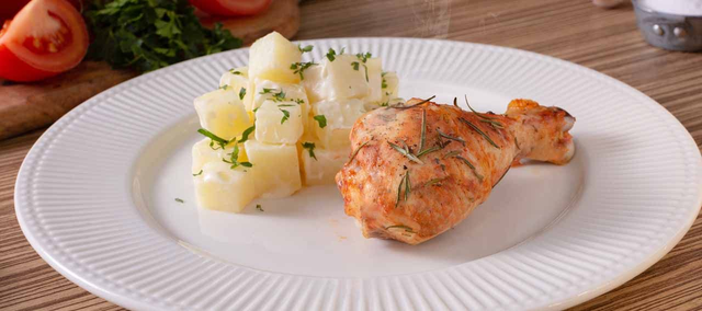 Pollo Asado + Papas Mayo