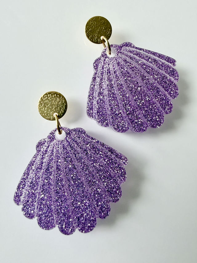 JACKIE mauve clair aux paillettes 