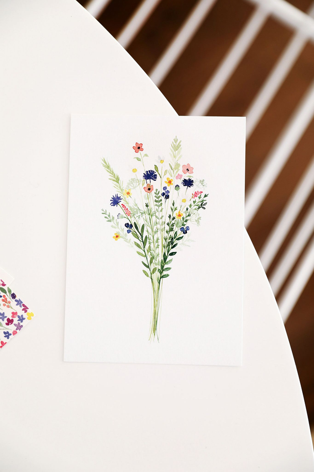 Illustration Bouquet champêtre