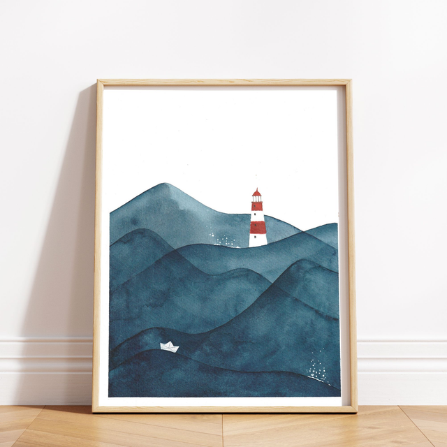 Affiche "Le phare"