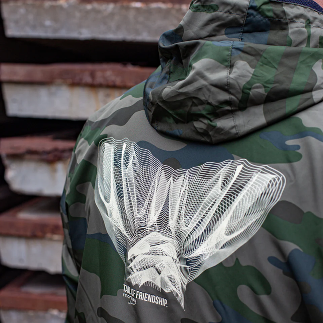 TAIL OF FRIENDSHIP SKATE WINDBREAKER JACKET I CAMOU (USA IMPORT)