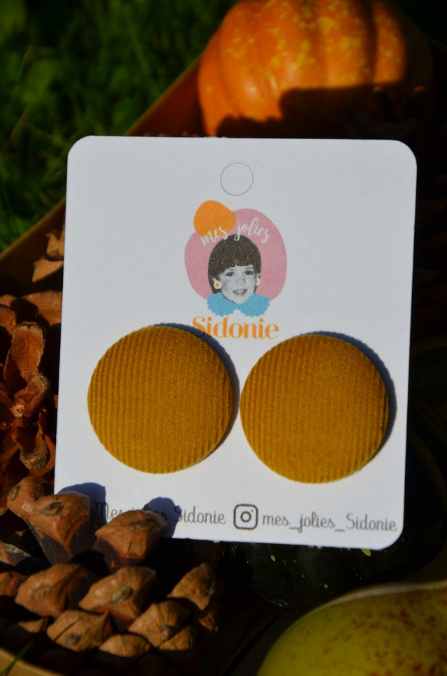 Sidonie velours curry