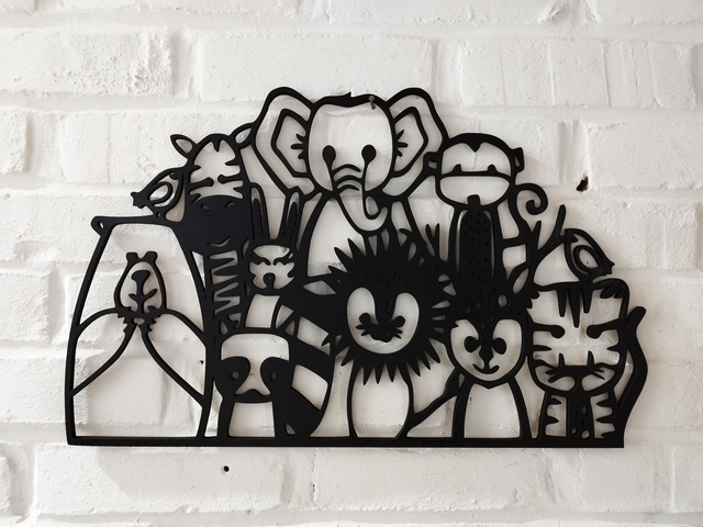 Animaux chambre d'enfant