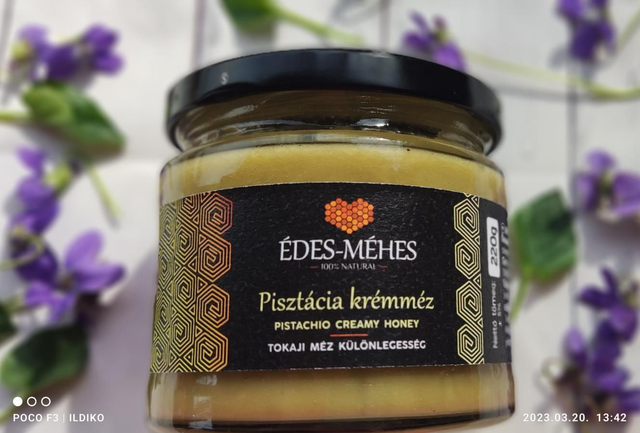 Sós Pisztàciàs krémméz, salted pistachio creamy honey 250g