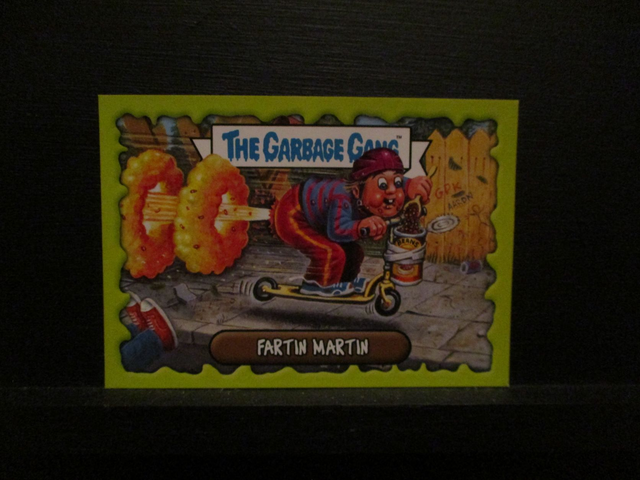 Fartin Martin - (Topps) The Garbage Gang Original Trading Card #92