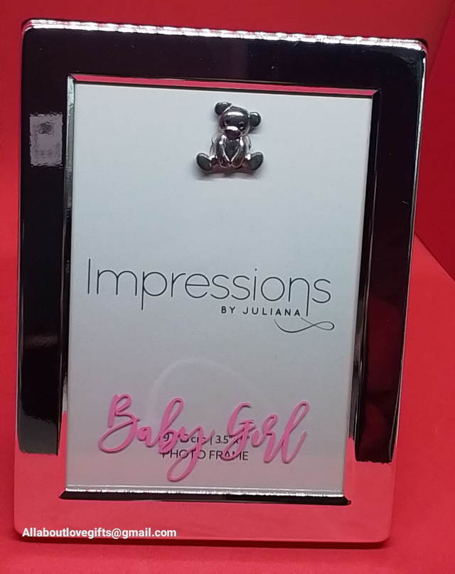 Girl Baby Frame Hade Decorated Slight imperfections 