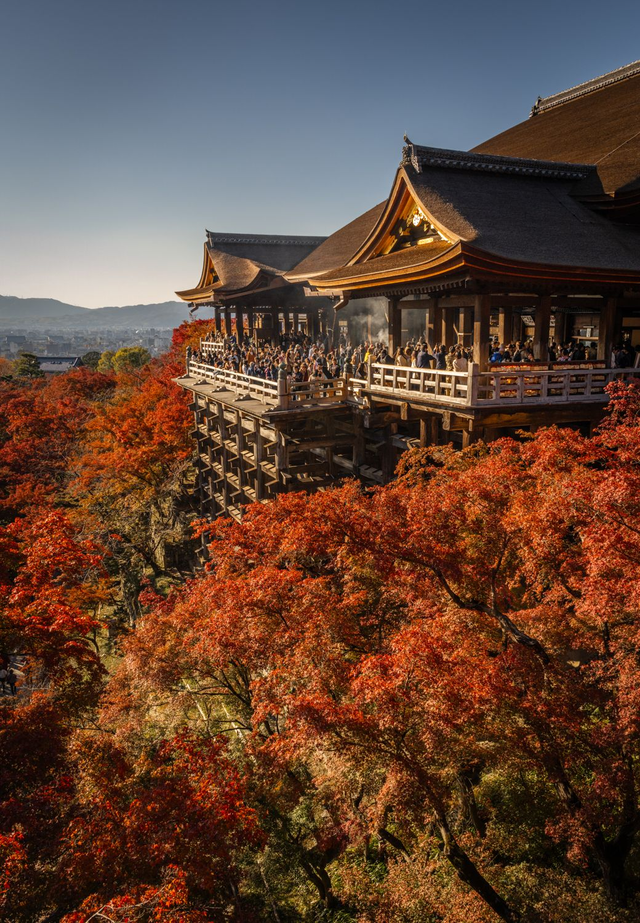 Autumn at Kiyomizu-Dera - Portrait