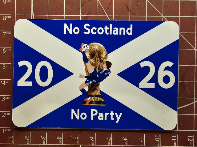 No Scotland no party magnet