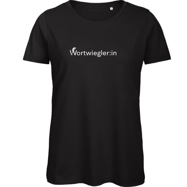 Damen T-Shirt kurzarm "Wortwiegler:in"