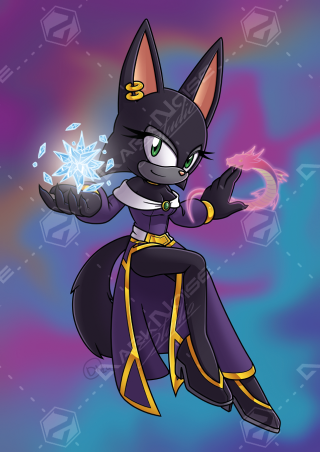 Ebony the Mystic Mog