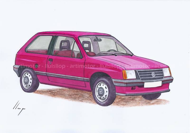 Artimotor onpaper CLASSICS 21x30 - Opel Corsa