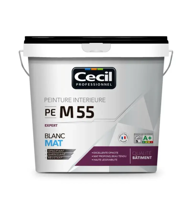 CECIL PRO PE M55 Blanc expert mat 10 L