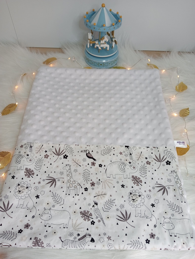 Couverture doublée &quot;Animaux de la jungle&quot;