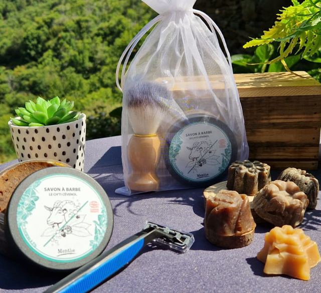 Savon à barbe Menthe