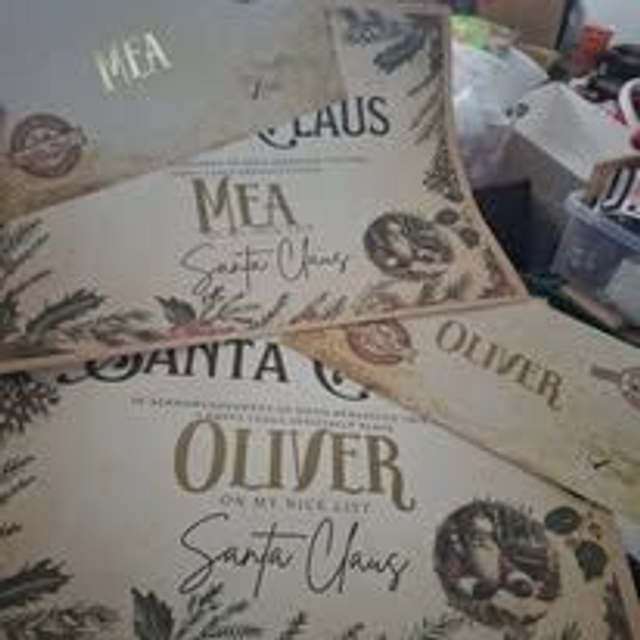 Santa Letter and Certificate Set 2025