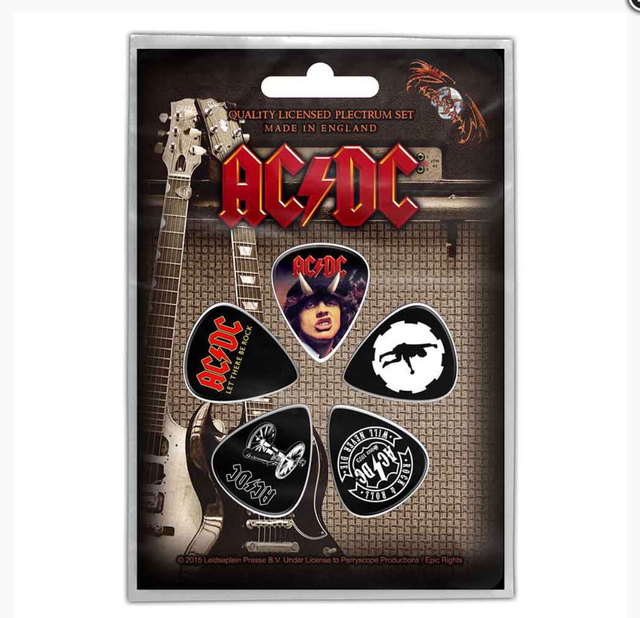 AC/DC PLECTRUM PACK: HIGHWAY / FOR THOSE / LET THERE