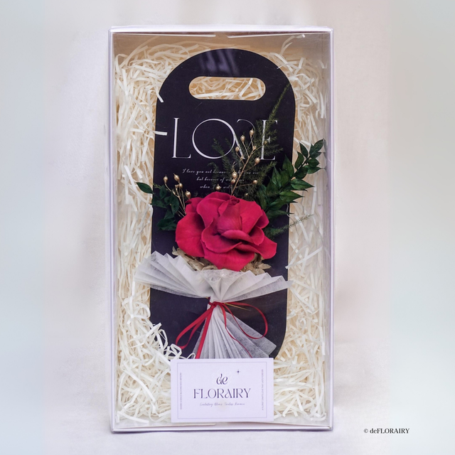 Terracotta: Love in Bloom | Keepsake Flower Card | Next-Day Flower Delivery in Bristol | UK-Wide Delivery