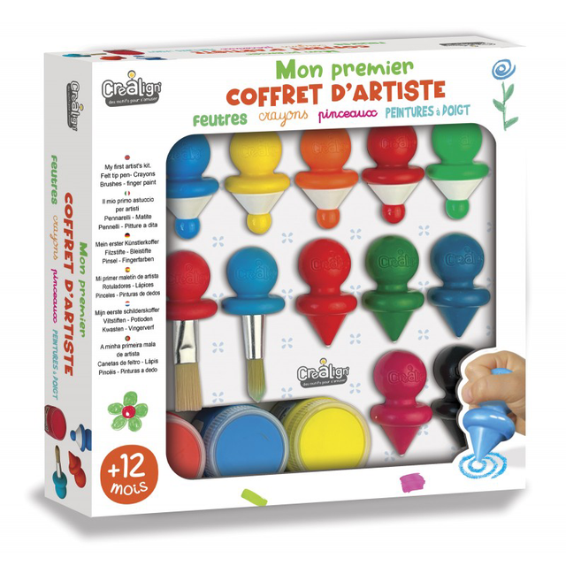 Mon premier coffret d’artiste - Crealign’