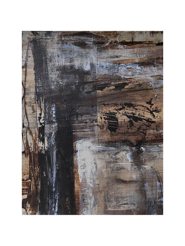 &quot;Darkness falling 2&quot; - 24 x 30 cm 