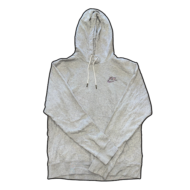 Nike Club Hoodie Mottled Grey - S