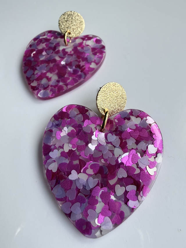 KISS'KISS cœurs mauves