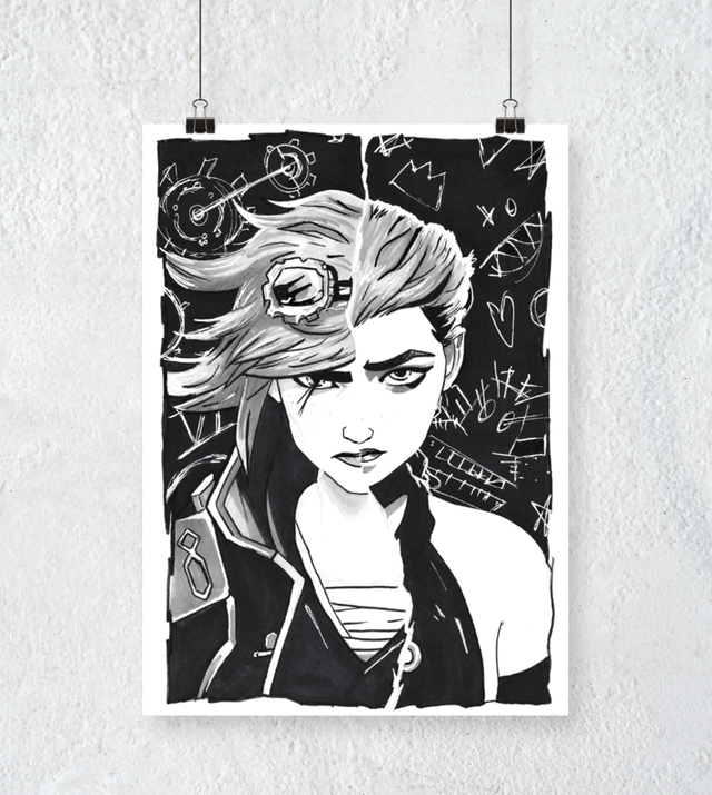 Vi &amp; Jinx - Fine Art Prints