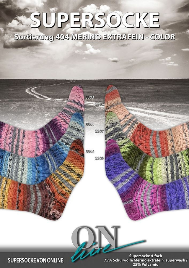 Merino Extrafein Sort. 404