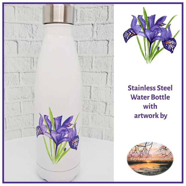 Iris Stainless Steel Water Bottle 