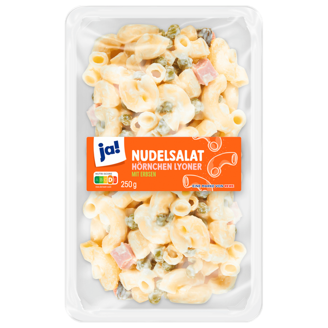 ja! Nudelsalat Hörnchen Lyoner