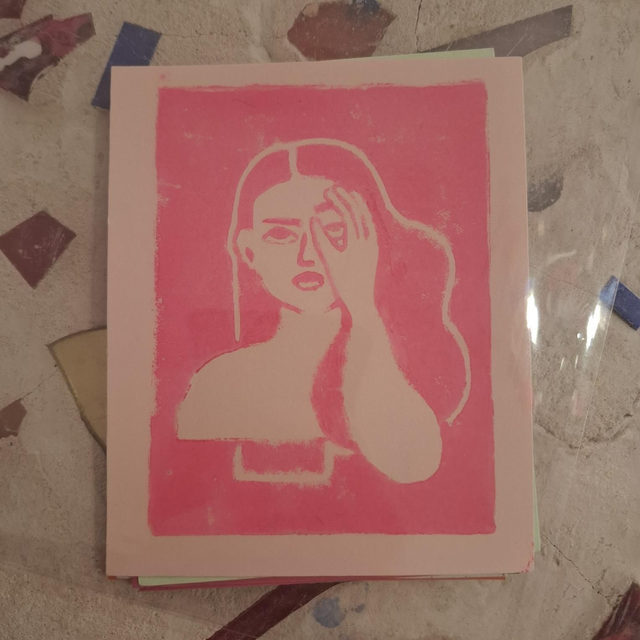 Mdp015 petit lino double face 