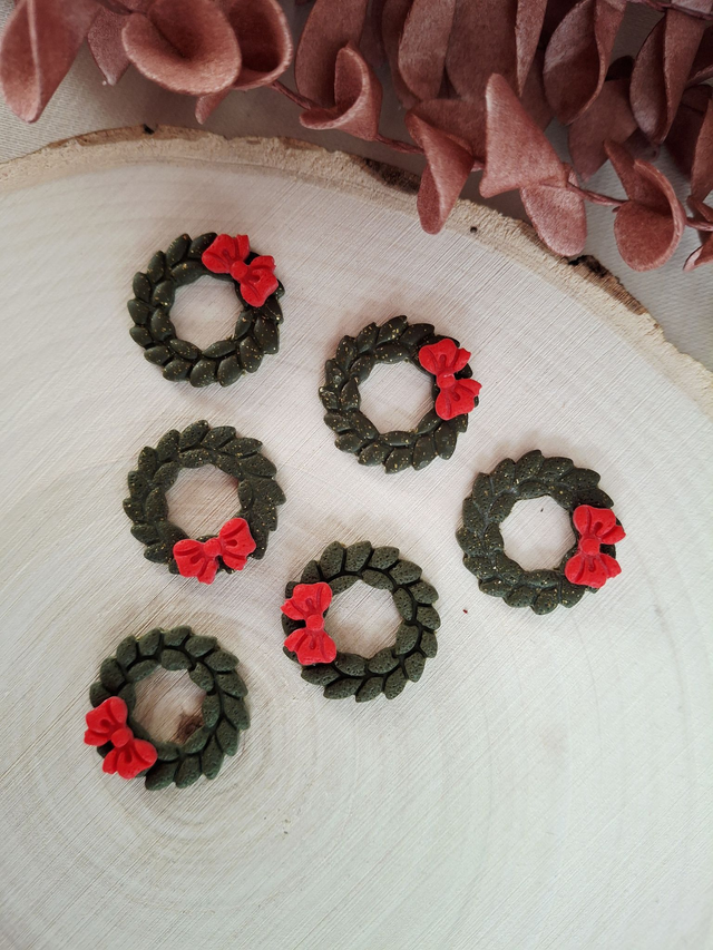 Pampilles Couronne de Noël (sans créoles)