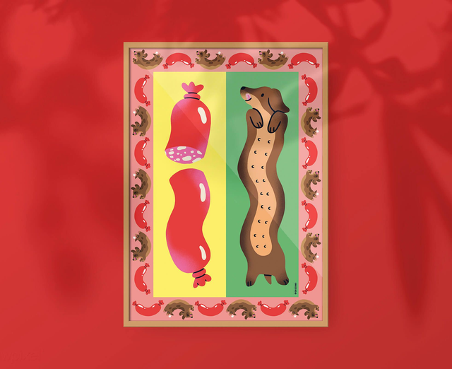 Saucisse et chien-saucisse 🌭