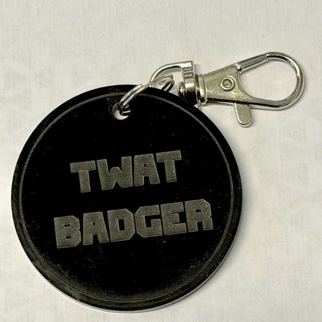 Tw@tBadger Keyring 