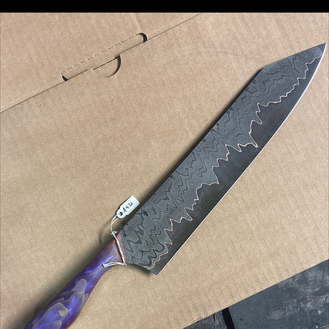 Unikat: 680 Lagen Kupferdamast! 