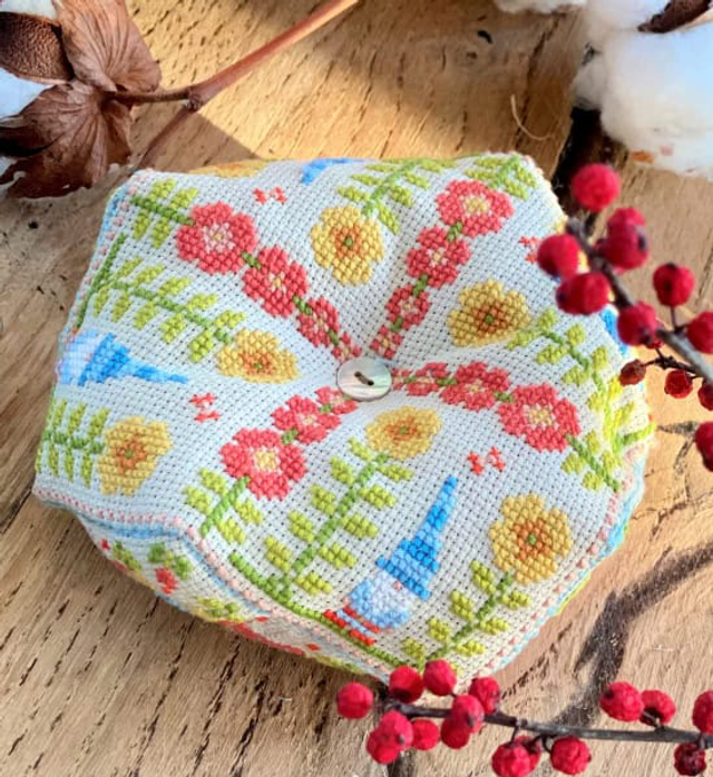 Gnome Biscornu – Mini Project by Historical Sampler Company