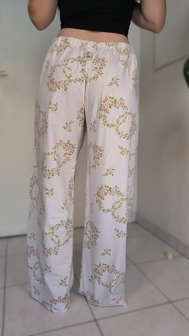 Pantalon couronne de fleurs - Taille 2