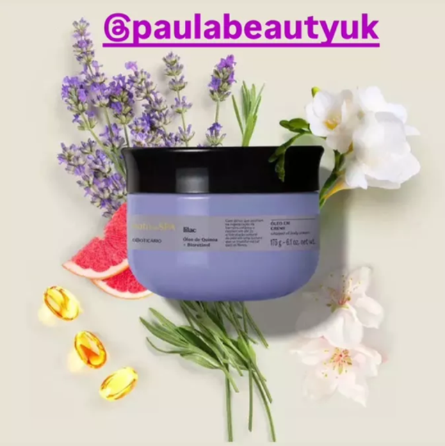 Óleo Em Creme Corporal Nativa Spa Lilac 175g O Boticário*