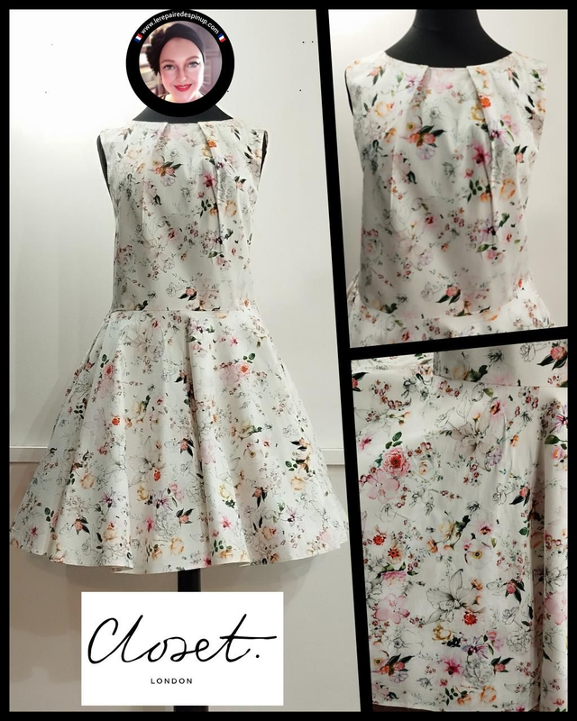 Robe Closet Floral T42/44